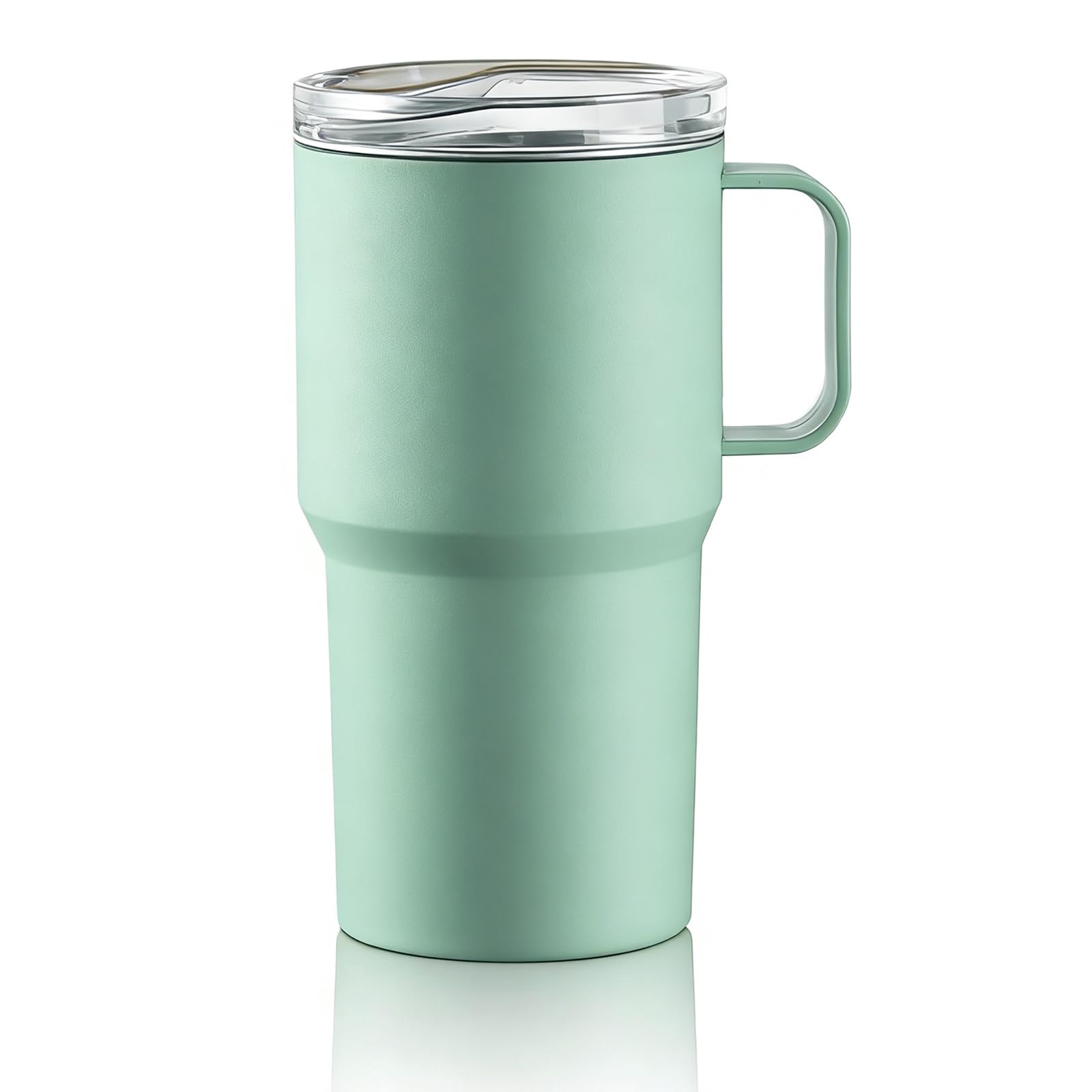 Eastrise Coffee Cup Travel Mug,19oz/560ml Insulated Coffee Cup with Double Wall,Reusable Travel Coffee Mug with Lid,Travels Cup for Hot and Cold Drinks (19oz/Green)