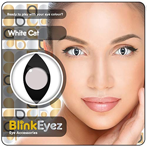 BLINKEYEZ® stupefacentegatti Bianco le lenti a