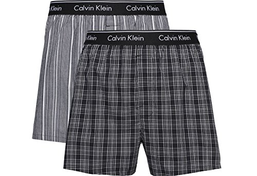 Preisvergleich Produktbild Calvin Klein Herren 000NB1544A Boxershorts, Negro, M