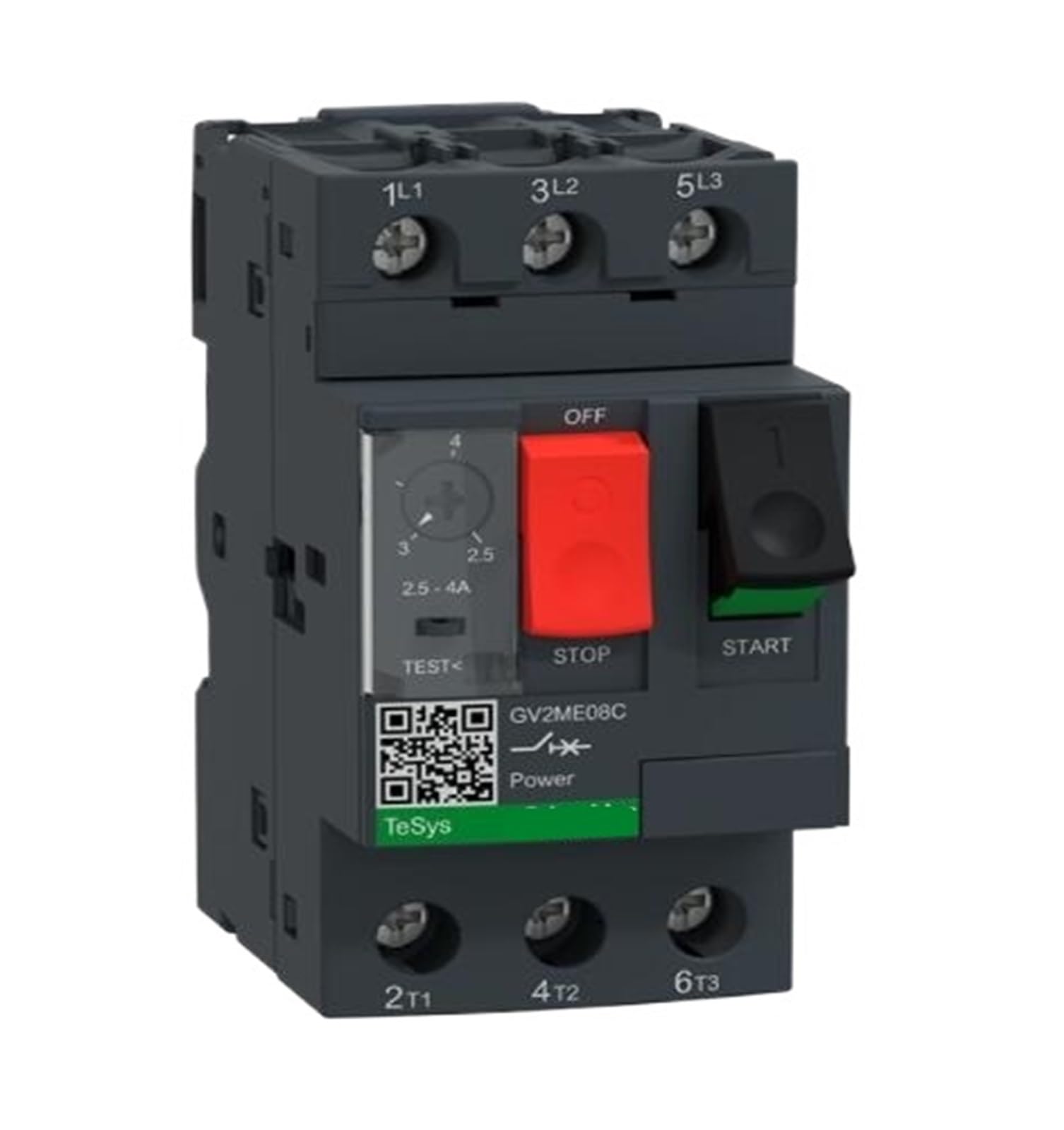 CJKXPZMH GV2M08 GV2ME08 GV2ME08C GV2-ME08C 2.5-4A Motor circuit breaker, GV2, 3P, 2.5-4 A