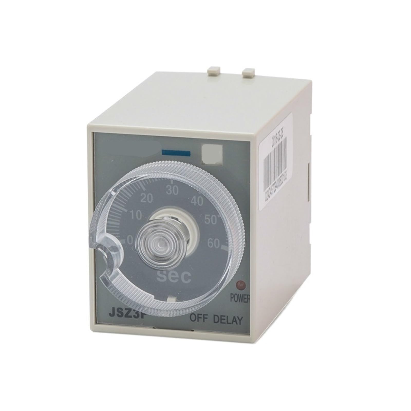 Ausschaltverzögerung Betriebszeitrelais Stromausfall Zeitverzögerung JSZ3F 5S 10S 30S 60S Zeitverzögerung AC 220V DC 24V (Farbe: AC 220V, Größe: JSZ3F 30S)