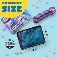 JOYIN Galaxy Color-Changing Putty, Slime for Kids 4.2oz, Therapy Putty, Fidget Toys Adults, Squishy Sensory Toys for Kids, Anxiety Stress Relief Gifts for Adults, Desk Fidgets, Halloween, Christmas — image 2