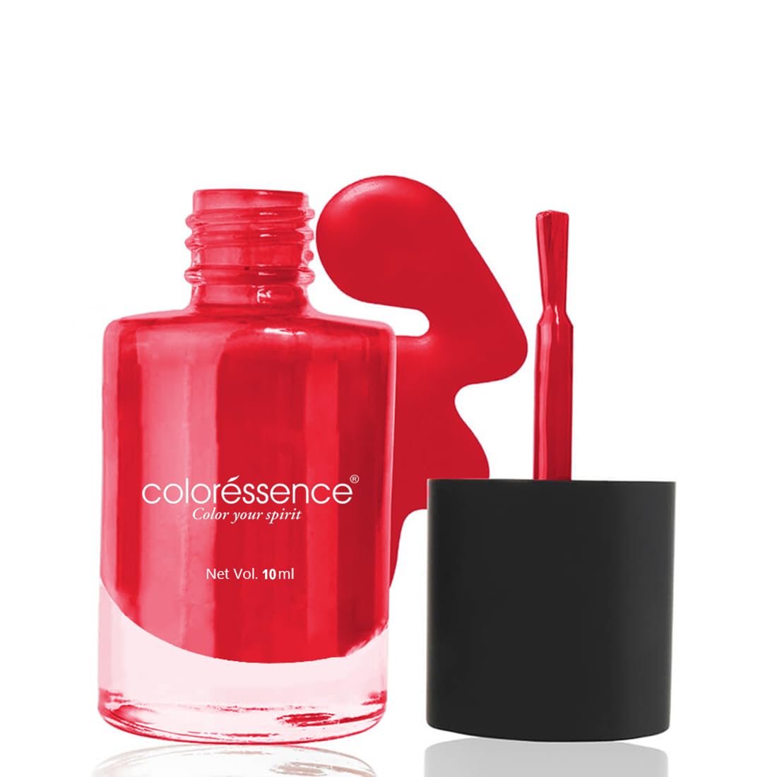 Coloressence Everyday Glam Long Lasting Nail Paint | Chip Resistant | Quick Dry | One Swipe Application | Toxin Free|Reet-10ml-image-48
