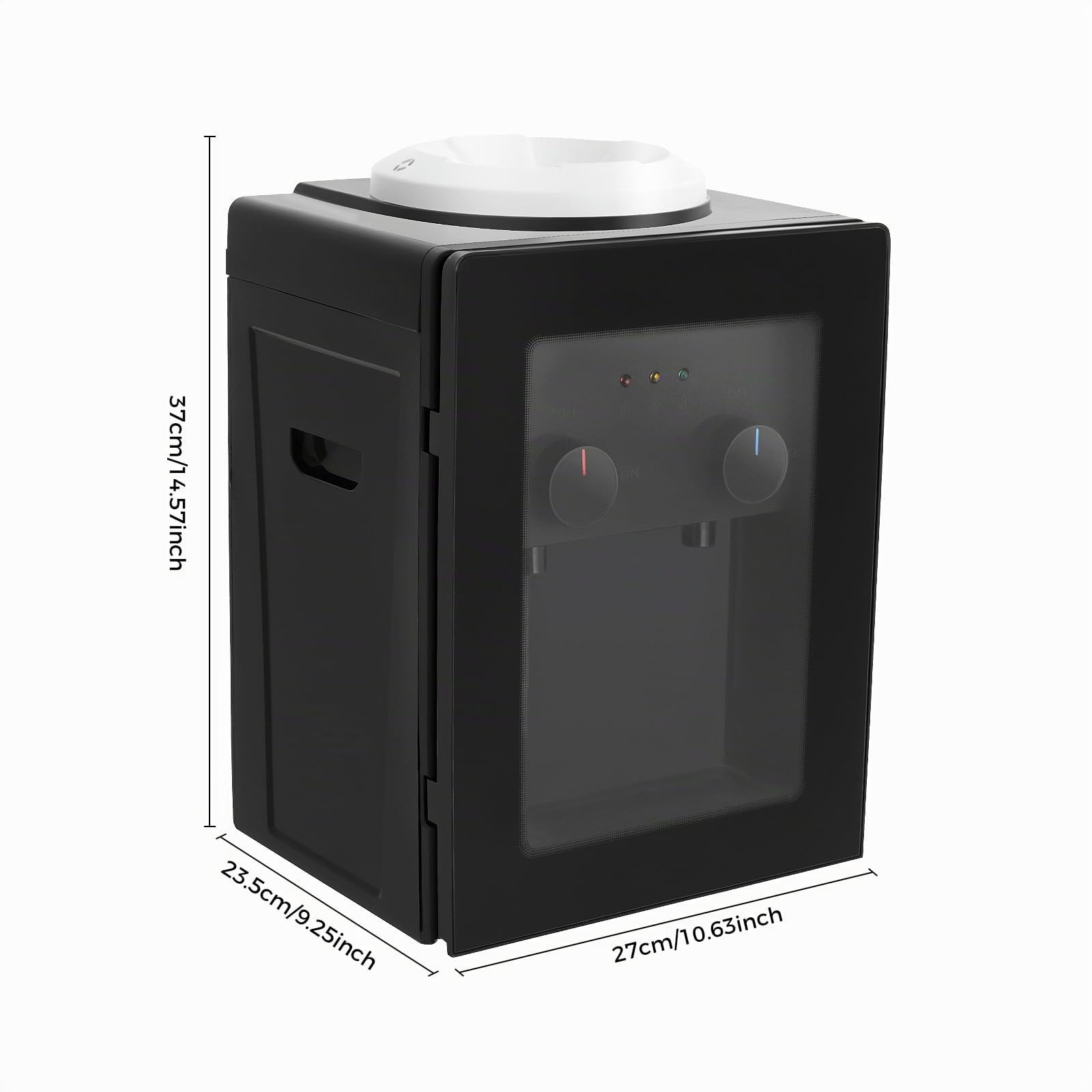 Distributore di acqua elettrico per la casa, 550 W, dispenser di acqua elettrica per acqua fredda e calda