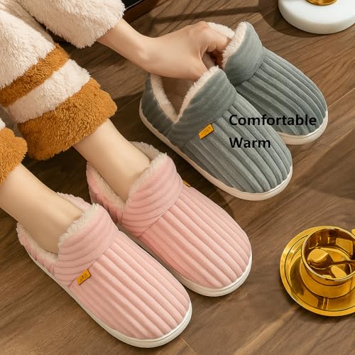 Pluffi Comfortable and Stylish Slippers, Winter Warm Fluffy House Slippers, Cozy Plush Non-Slip for Men Women2