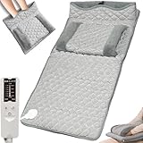 フットウォーマー デスク下 足元 デスク 【北国のこたつ ・2年品質保証】 省エネ 10秒速暖 5段階温度調節 9段階切タイマー 転倒オフ 寒さ対策 底面発熱 天板付き 日本仕様 暖房器具 受験勉強 オフィスに最適 (足温器-グレー)