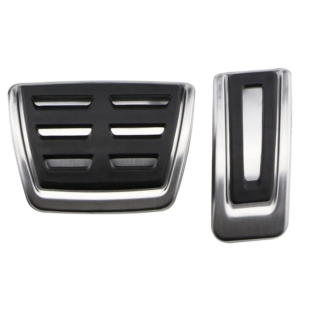 SHGUOMSC Car Pedal Cover Set for Skoda Scala Citigo IV Fabia 2019-2021 Accelerator Gas Brake At-2pcs(At-2pcs)