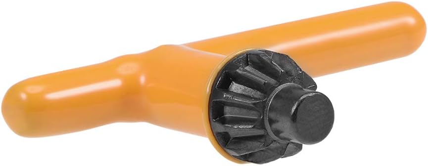 sourcing map Chuck Key 6mm Pilot 11 Teeth for 1.5-10mm Drill Chuck Yellow 2pcs - Image 4