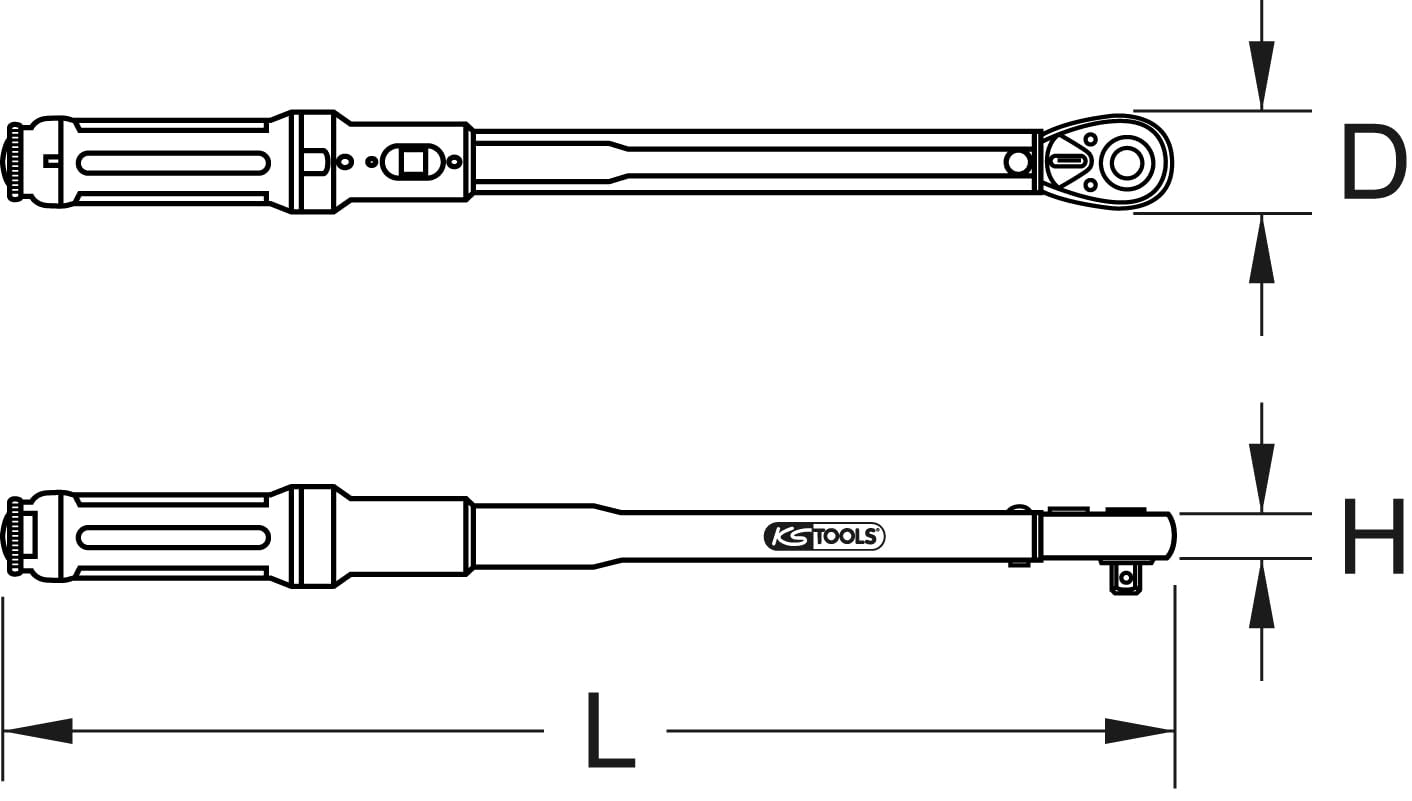 KS TOOLS Clé dynamométrique 516.9042