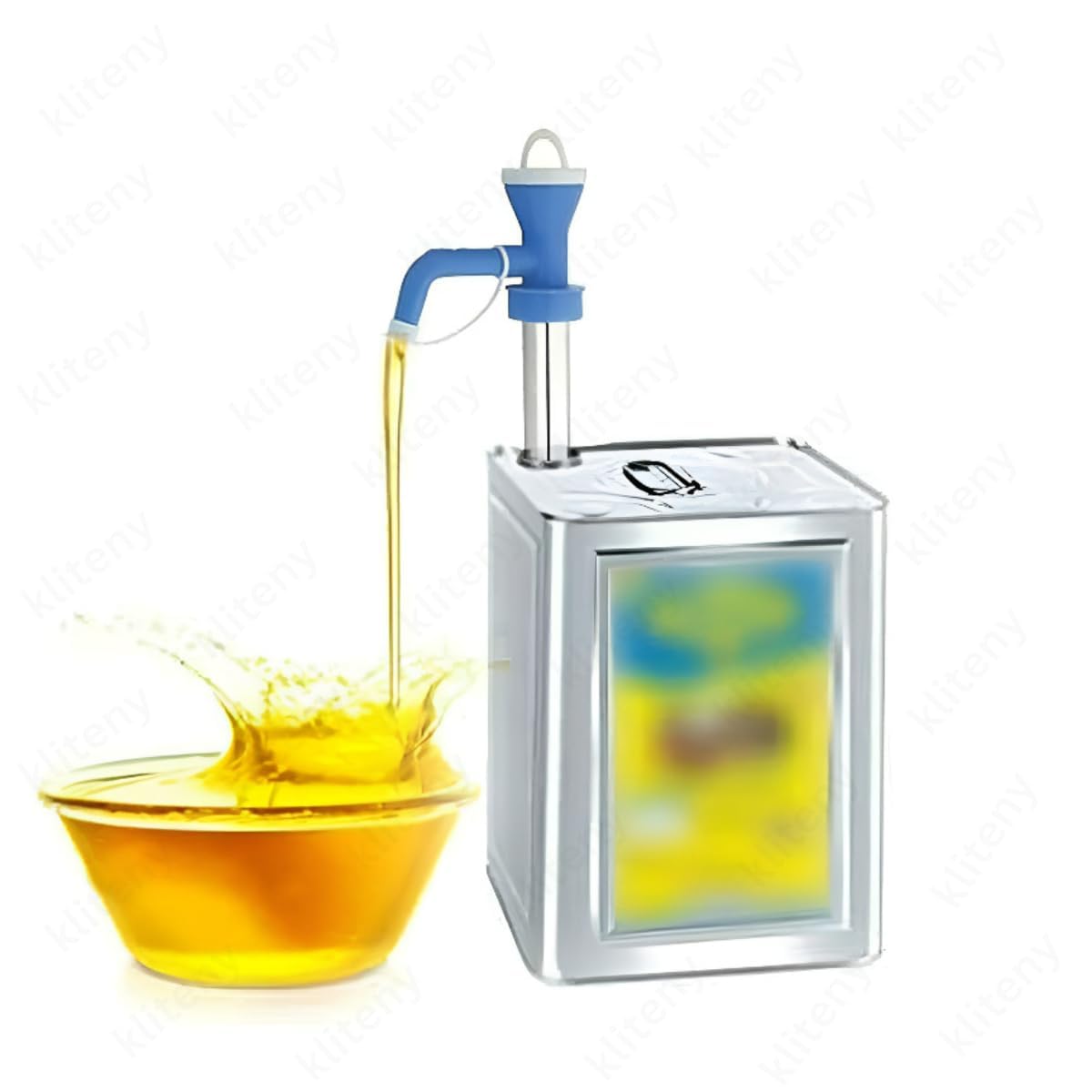 Stainless Steel Cooking Oil Pump Dispenser Hand Press Transfer Pump for 15 kg Tin Manual Press up Down Extractor Ideal for Edible Oil Kitchen Liquids-image-21