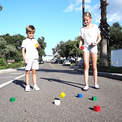 image for Funsparks Crazy Bocce Ball Set - Indoor and Outdoor Family Fun for Eve