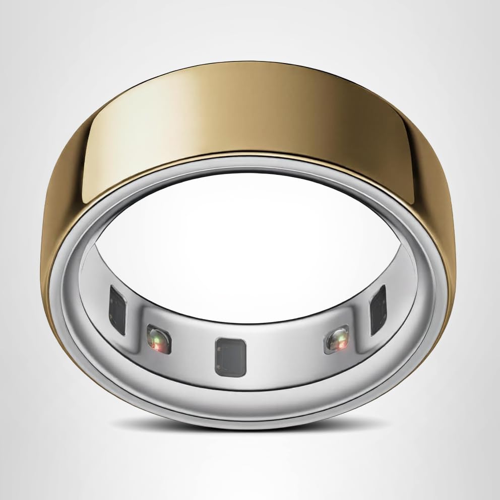 Oura Ring 4 - Gold - Size 7 - Size Before You Buy