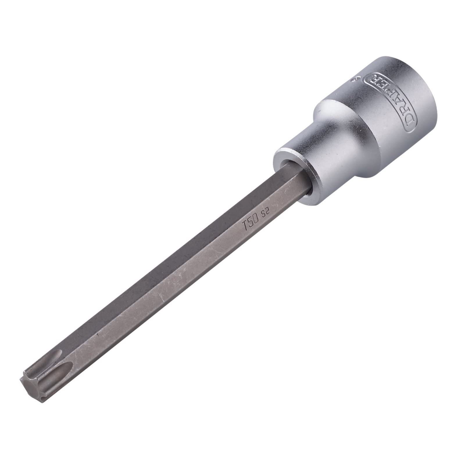 Draper Tx-Star Socket Bit, 1/2" Sq. Dr., T50 X 125Mm
