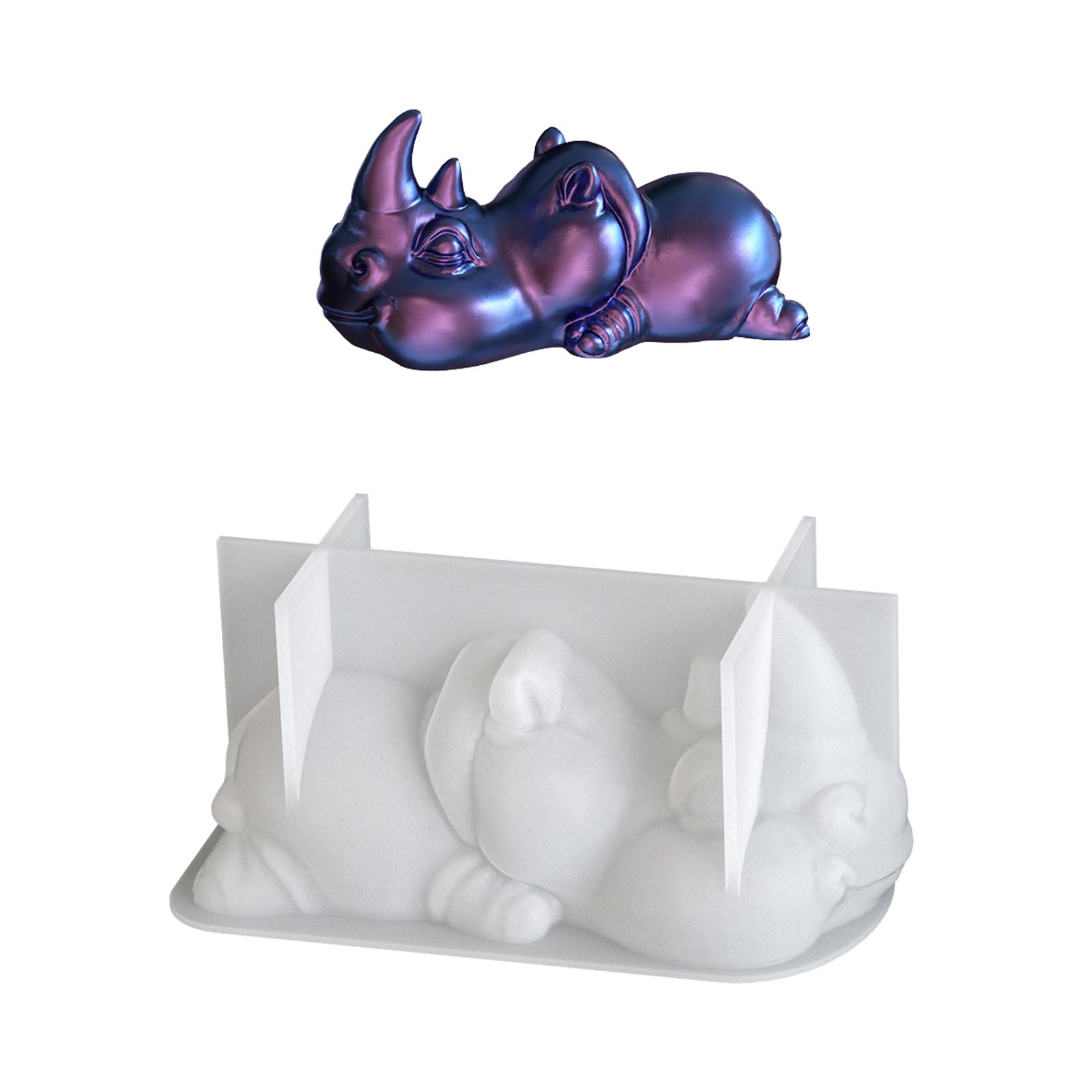 Amazon.co.jp: TEMOOUES ワニサイ シリコンモールド エポキシ樹脂 3D