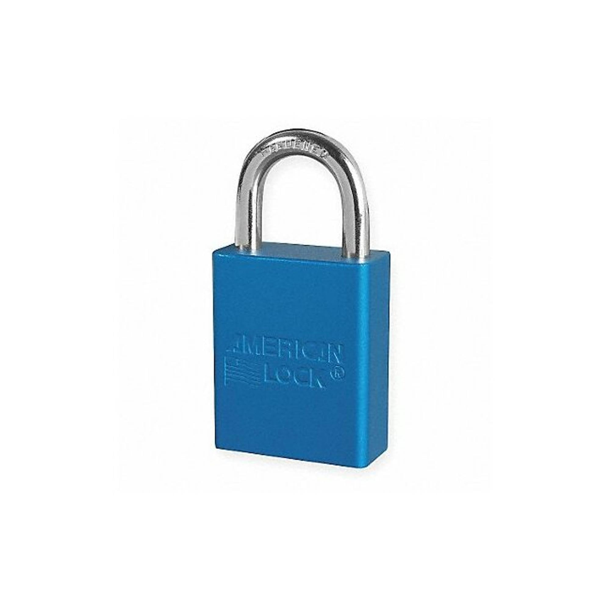 Lockout Padlock, KD, Blue, 1-7/8
