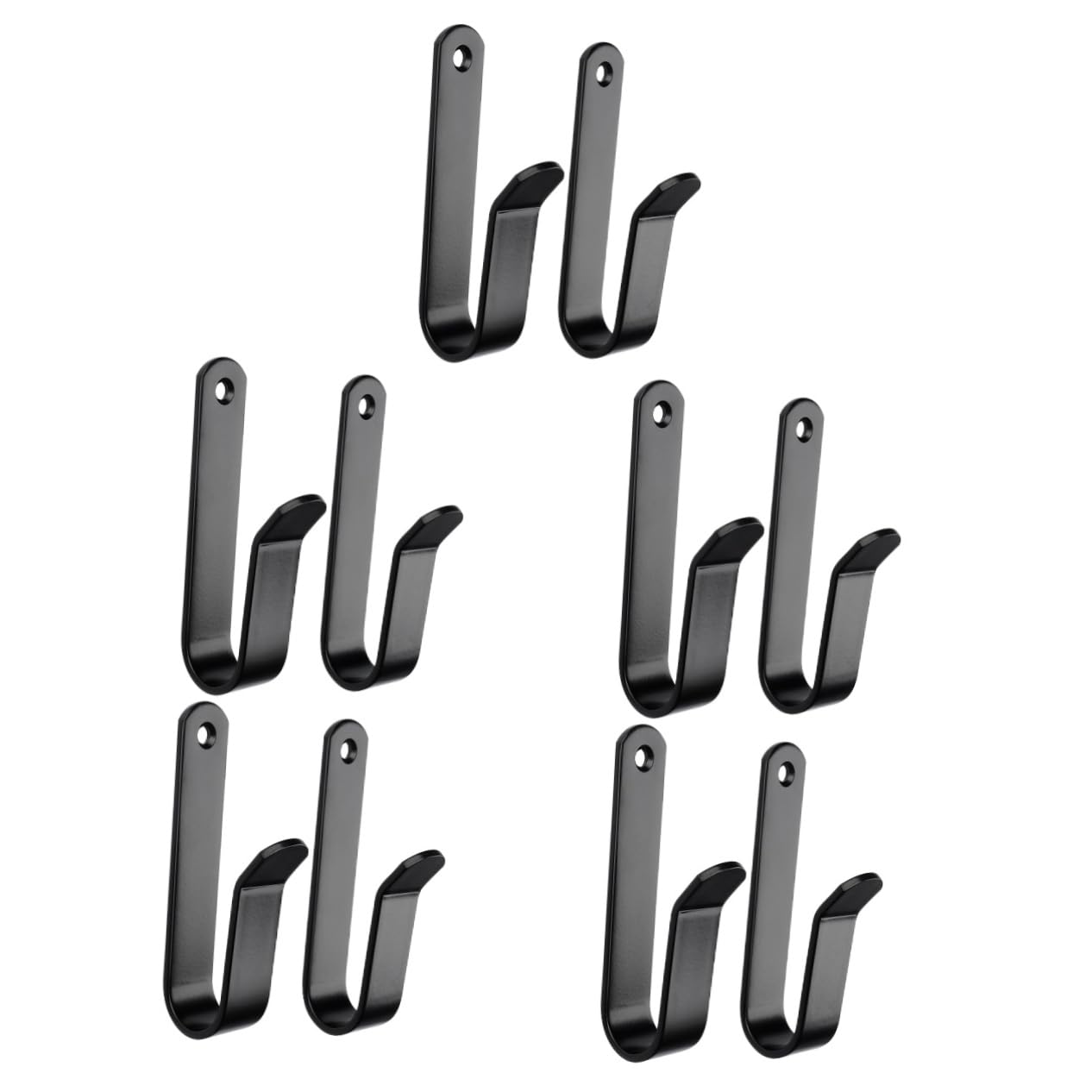 JOINPAYA 5 Sets Skateboard Wall Hooks Durable Wall Mount Hanger for Skateboard and Surfboard Storage Space Saving Design for Home and Garage Decor