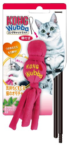 Kong コングキャットウァバ 棒付き ピンク
