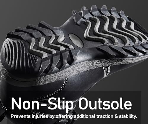 Anefun Boys Snow Boots Slip On Winter Warm Insulated Hiking Boot Lightweight Water-Resistant Non Slip Shoes thumb #2