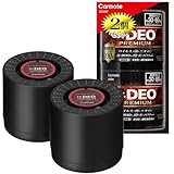 カーメイト(Carmate) 車用 除菌 消臭剤 2個セット 【 ドリンクホルダー 置き型 100g×2個】 ドクターデオ Dr.DEO プレミアム 無香 【 消臭 性能200%】 強力 ニオイ 菌 ウイルス 除去 D224W