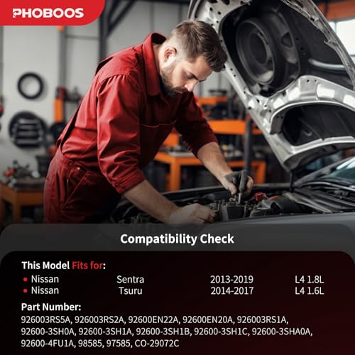 Image of PHOBOOS A /C Compressor with Clutch Compatible with Nissan Sentra