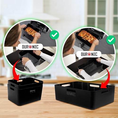 Pack 3 Moules silicone plats Duronic AFL3