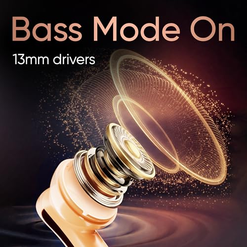 Image of Mivi SuperPods Harmony TWS Earbuds [New Launch] with 35dB Quad-mic ANC, Spatial Audio & 3D Soundstage, 65 Hours Playtime, Bluetooth v5.4, Made in India True Wireless Ear Buds