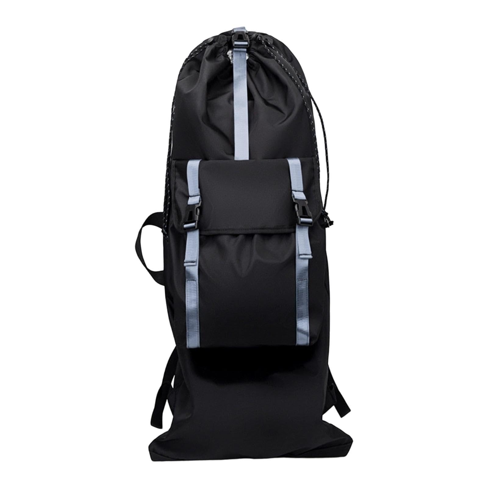 Sac à Dos de Skateboard Portable pour Longboard, Bretelles Réglables, Tissu Oxford Imperméable et Réfléchissant, Convient Aux Femmes et Aux Hommes Pou