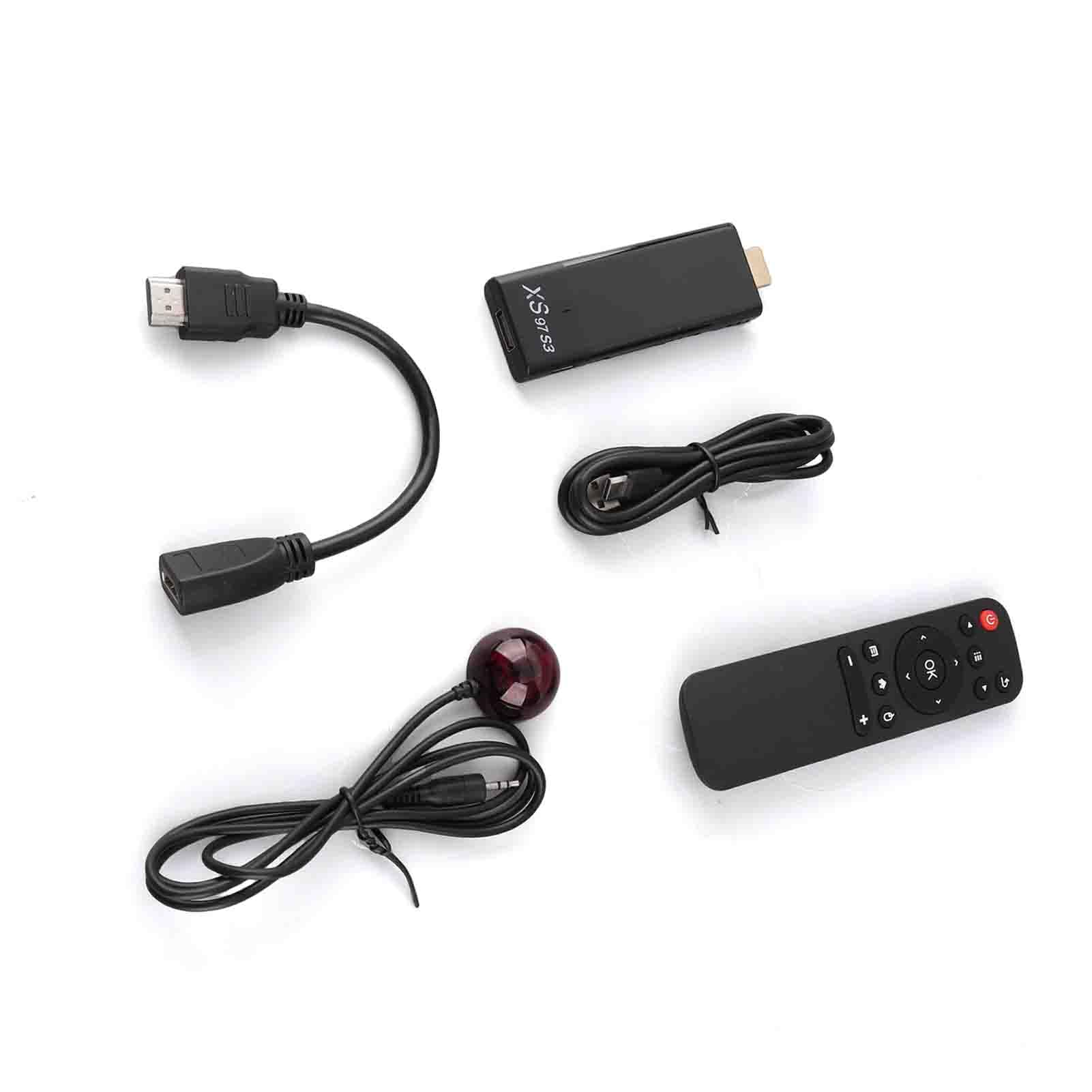 Chiavetta TV 4K Stick Lettore Multimediale in Streaming 4K Chiavetta TV HDR 2 GB RAM 8 GB ROM 10.0 con Telecomando per 10.0