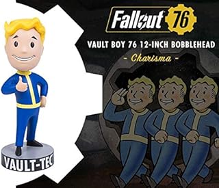 Gaming Heads Fallout 76 Bobble-Head Vault Boy Charisma