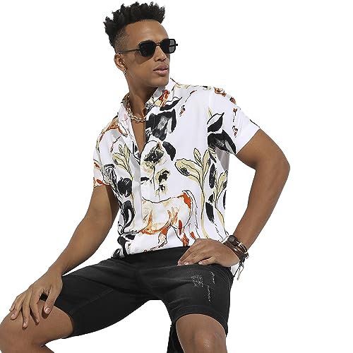 Image of Campus Sutra Men's Regular Fit Shirt