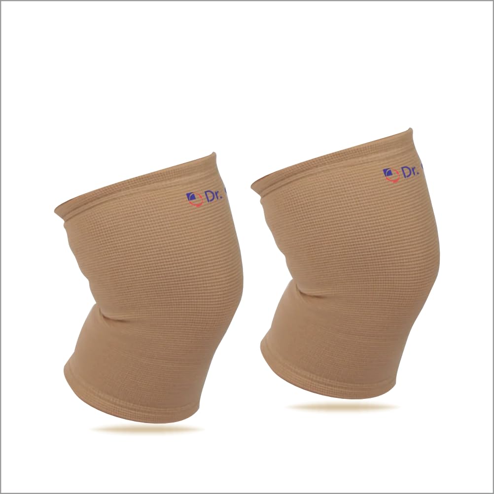 Dr. Odin Knee Cap with 4-Way Stretch Technology - Knee Support for Pain Relief, Injury Recovery, and Performance Enhancement (Beige, XL)-image-46