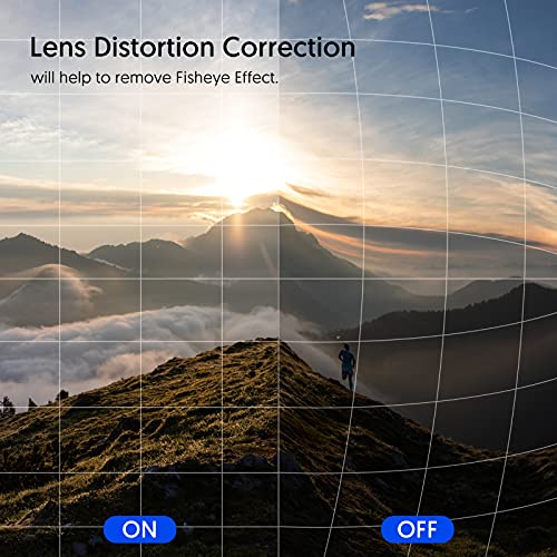 4K Action Cam WiFi, 40M Unterwasserkamera Camcorders, 20MP Foto Sports Helmkamera, mit 2.4G Fernbedienung, Externes… – Bild 6