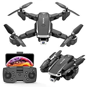 SellFairy DR SKY HUNTER Drone ||DR Dual Camera Drone for Adults & Kids with 2 Batteries and Carrying Case - Remote Control Foldable Quadcopter Flying Toy (DM96-2) (Multicolor) (SF0017)