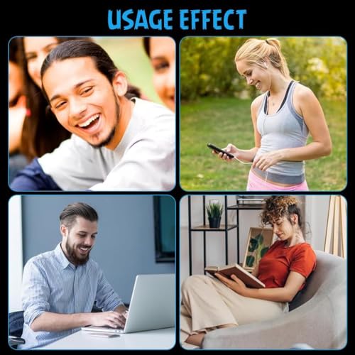 Image of DELICATE 6Pcs Jawline Exerciser for Men Women, 40 /50 /60lbs Resistance, Safe Silicone Jaw Line Exerciser, Enhances Facial Muscles & Sculpts Jawline, Includes Storage Case
