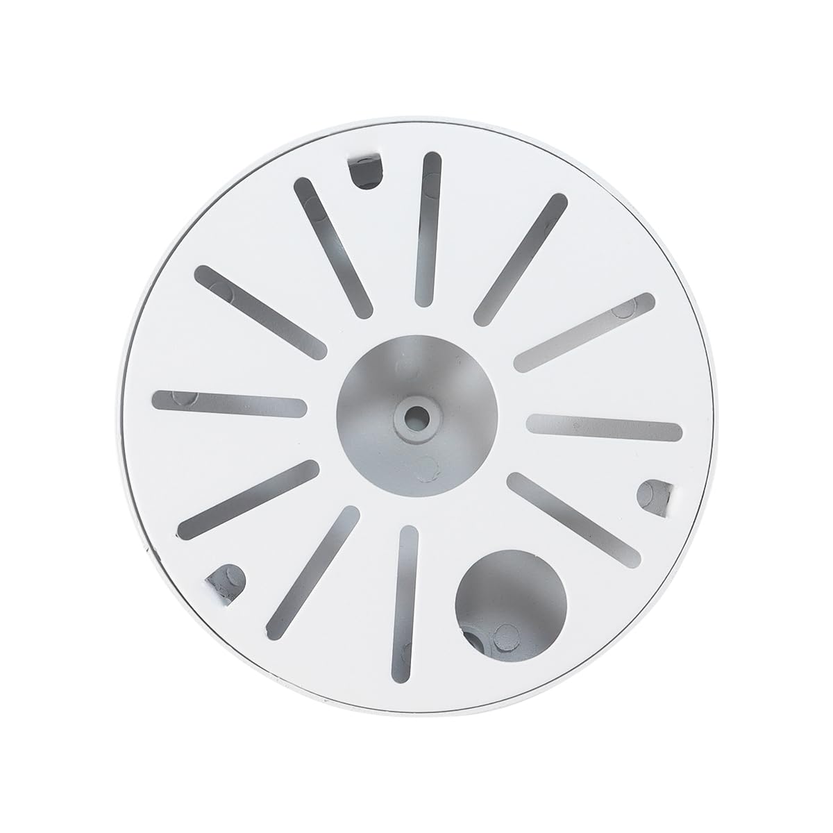 Enwye Aluminum Alloy Ceiling Mount Junction Box for 3.5 and 4.5 Inch Dome Cameras Hidden Wire Base - Image 3