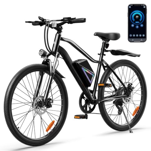 Electric Bike for Adults, 1500W Peak Motor 26" tire Ebike image 3
