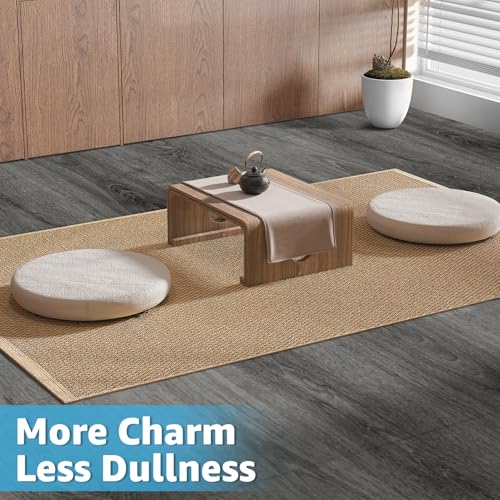 Image of Art3d 30-Pack Peel and Stick Flooring Wood Planks, 12 x 12 in, Grey Oak