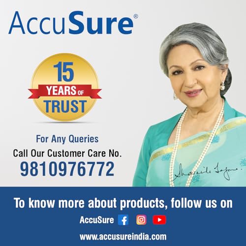 AccuSure Knee Brace Compression Sleeve- Best Support for Arthritis, Gym, Running, Basketball, Meniscus Tear, Sports, Joint Pain Relief, Injury Recovery For Men, Women|Pair - Image 7