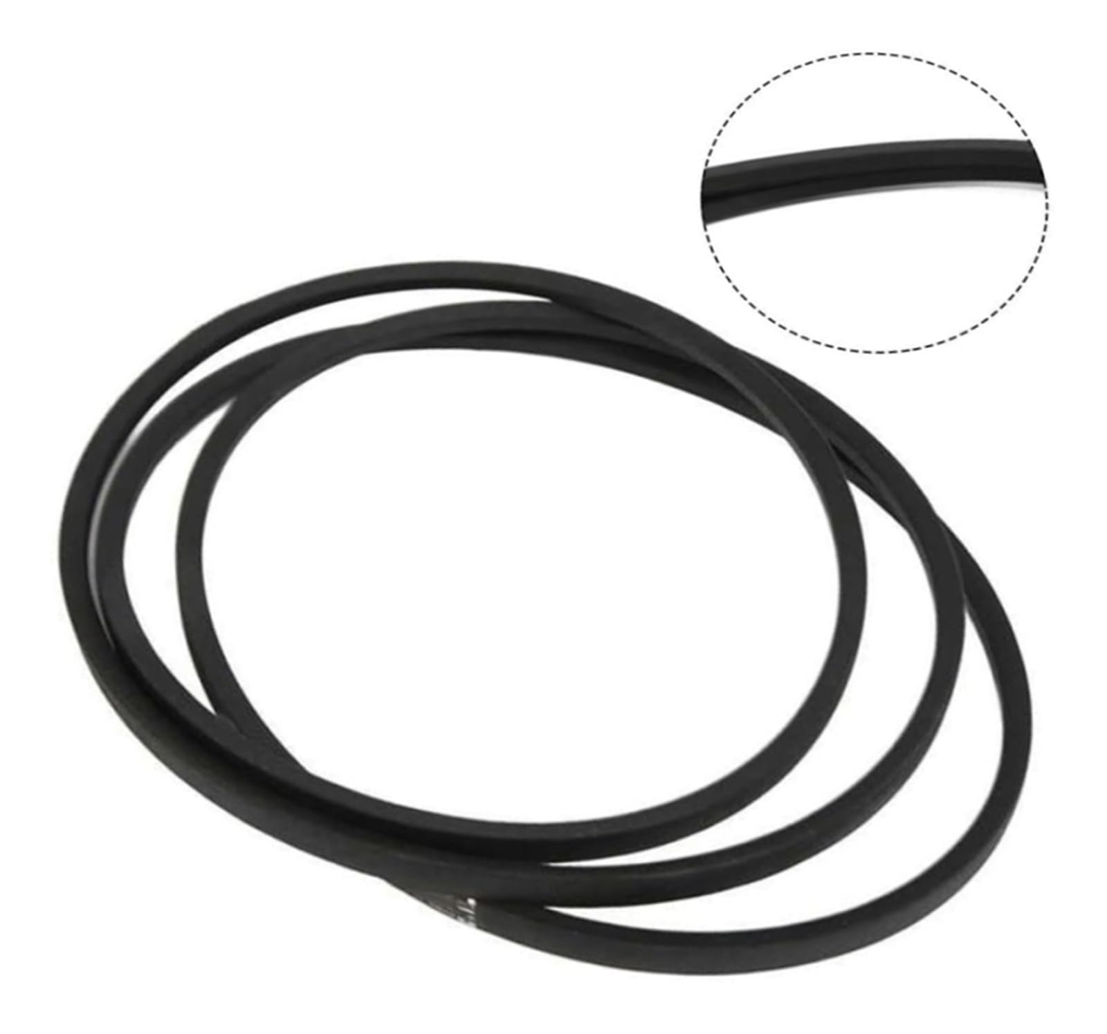 Correa for cubierta de cortacésped Craftsman YT3000 YT4000 YS4500, correa de transmisión de repuesto resistente de 101 pulgadas y 1/2 pulgadas de ancho for Tractor de césped