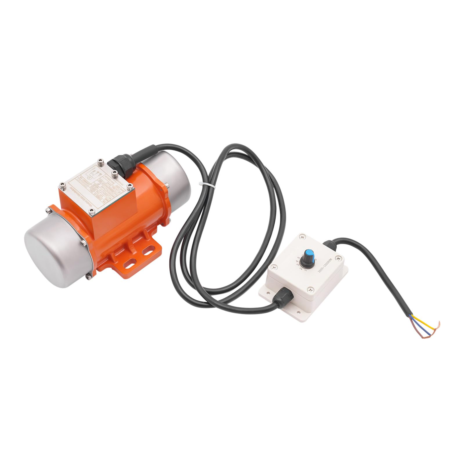 40/50/60W Vibrationsmotor, Bürstenlos Elektrischer Rüttelmotor 1000~3000 U/min Einstellbare Geschwindigkeit 0,108 A/ 0,175 A/ 0,184 A für Bergbau Metallurgie Kohle Strom Medizin Gießen (60W)