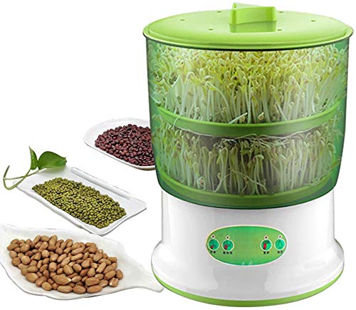 Automatic Sprouter Machine Bean Sprouts Growing Machine-M�quina autom�tica de brotaci�n M�quina de cultivo de brotes de soja Herramientas de brotaci�n de pl�ntulas de gran capacidad (3 LAYER)