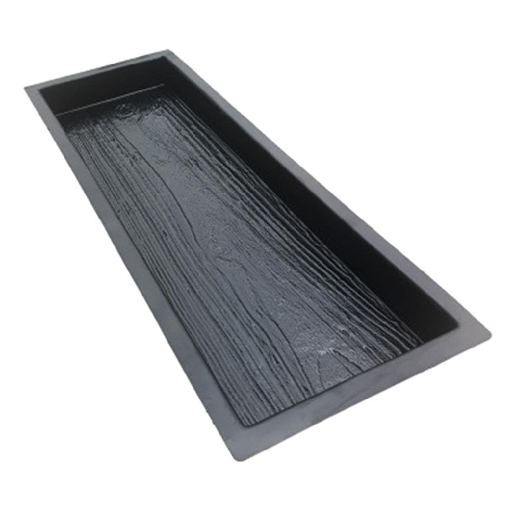 Molde de Pavimento de Cemento KLOVA - Rectangular Negro - Moldado de Plástico