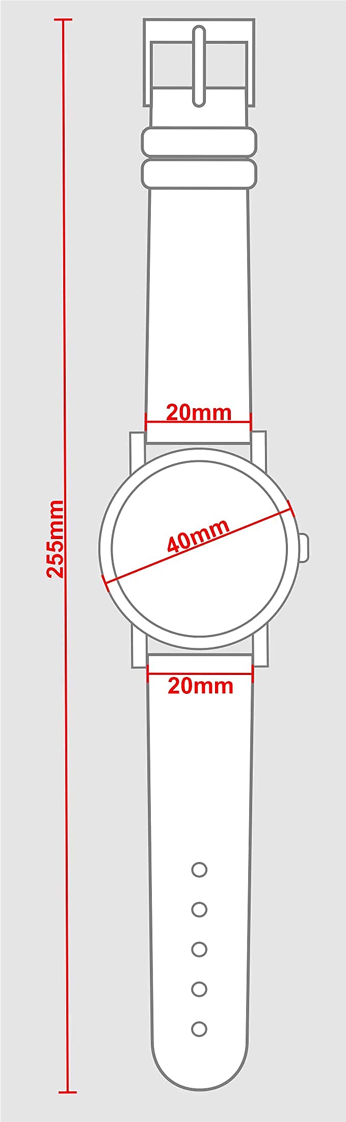 Memories - Reloj de pulsera personalizado con su foto, diámetro de 40 mm, regalo para fotos para amigos y familia, fabricado en Alemania