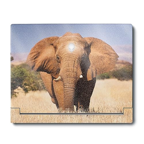 Image of MightySkins Glossy Glitter Skin Compatible with Alienware X16 R1 (2023) Full Wrap Kit - Elephant | Protective, Durable High-Gloss Glitter Finish | Easy to Apply & Change Styles | Made in The USA