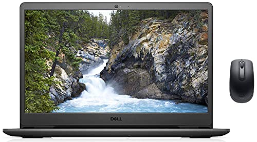 Image of Dell Inspiron 3501 15.6-inch FHD Laptop (11th Gen Core i5-1135G7 /4GB /1TB HDD+256GB SSD /Windows 10 Home + MS Office /Intel HD Graphics),Black+Dell Wireless Mouse WM118
