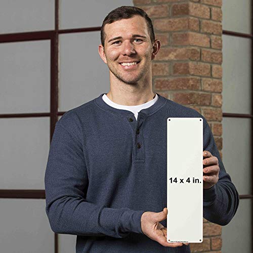 Co2 Fire Extinguisher Sign, 14x4 inch Plastic for Fire Safety/Equipment by ComplianceSigns