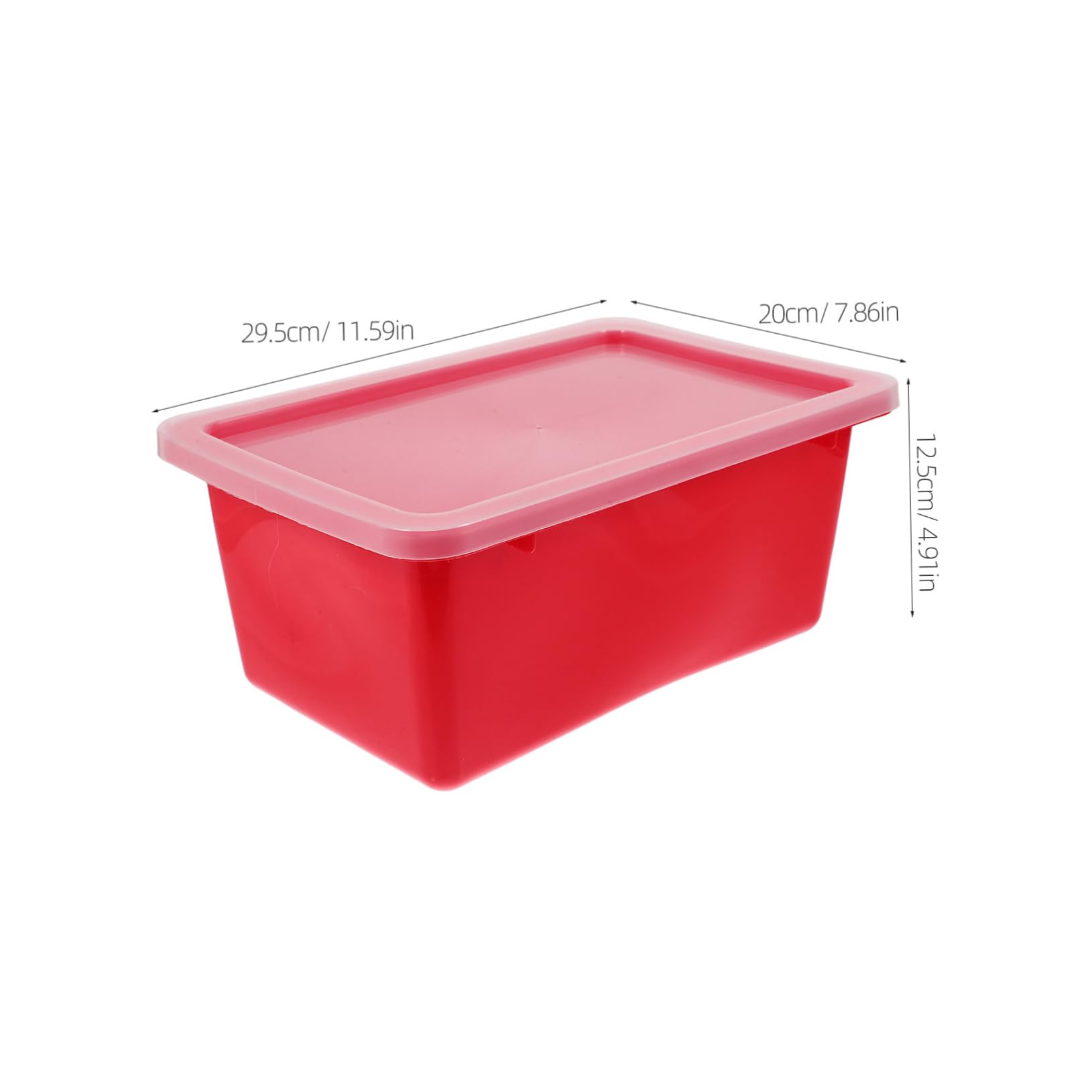 2stücke Pack Stapelbare Kunststoff-aufbewahrungsboxen Mit Deckel Spielzeug-organizer Für Junge Mädchen Geräumige Transparente Lagerbehälter Für Spielzimmer Klassenzimmer Und