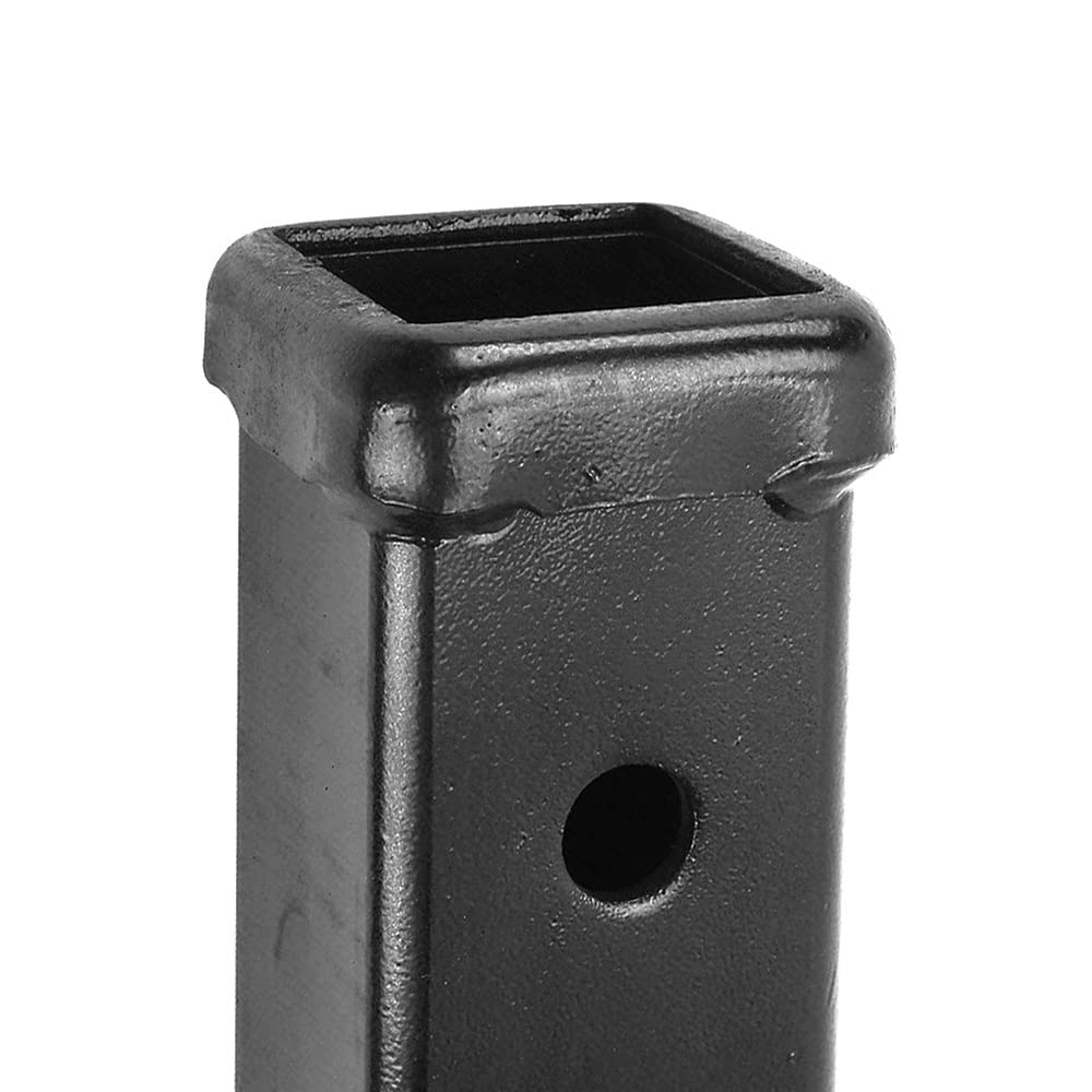 Przedłużenie zaczepu przyczepy z 2-calowym odbiornikiem holowniczym przedłużacz rury przedłużacz 445mm części RV Camper Caravan akcesoria do kamperów do przyczepy kempingowej, łodzi