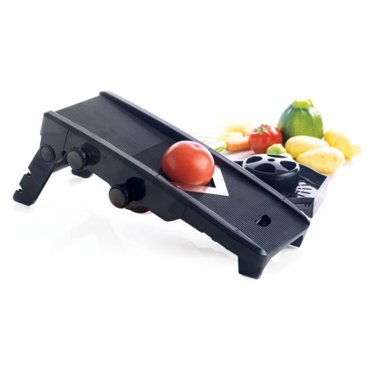 Orka F20900 - Mandolina en V, Color Negro