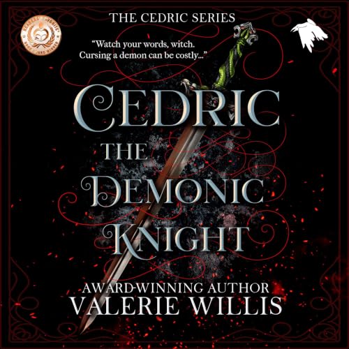 Diseño de la portada del título Cedric the Demonic Knight